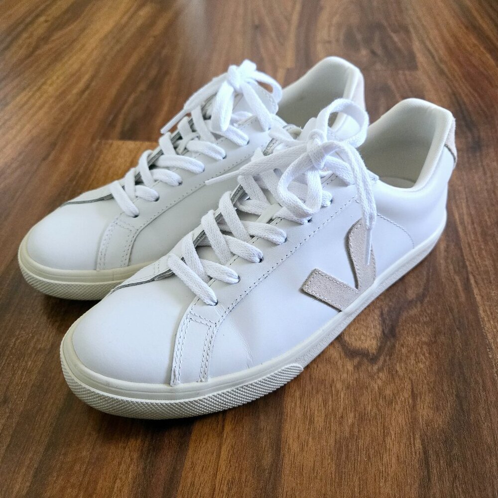 VEJA Esplar Leather White Sable W8/M6